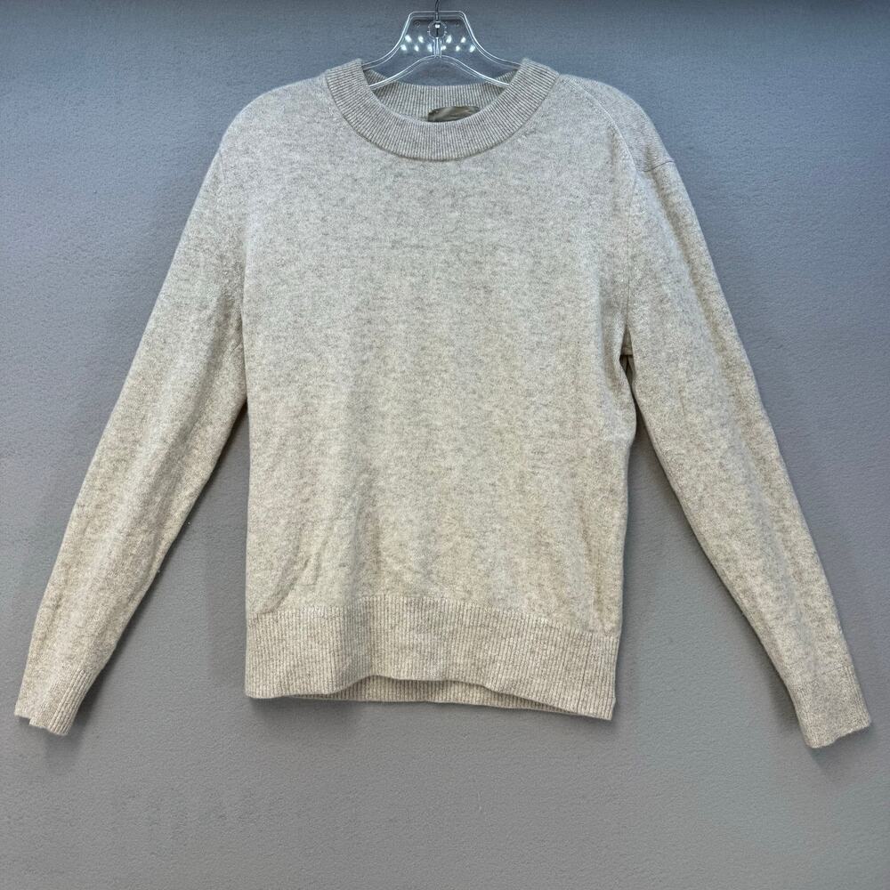 Everlane Light Gray Crew Neck Sweater
